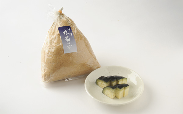 水茄子ぬか漬け