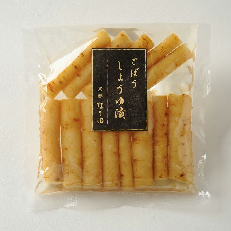 ごぼう醤油漬