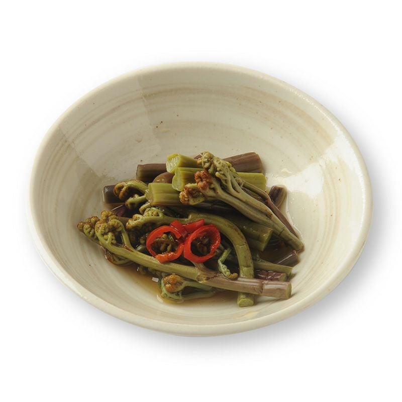 わらび醤油漬け