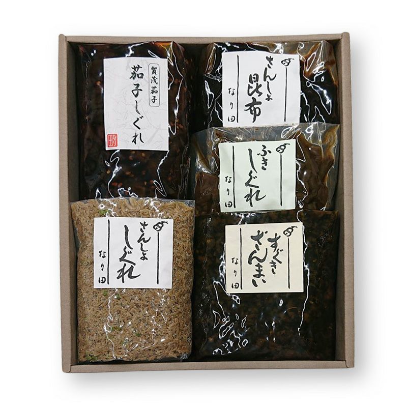 佃煮詰合せT-2(5品入)