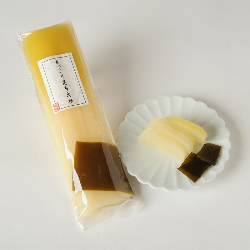 あっさり昆布大根